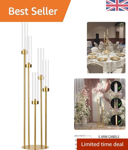 Elegant arms candelabra - elegant,