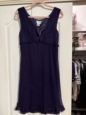 MSSP Violet Silk Dress Size L
