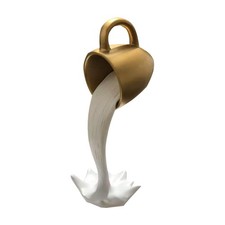 Floating Coffee Cup 8.5''H