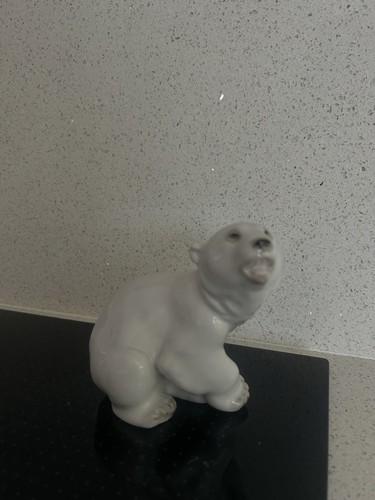 Polar bear ornament - bear, 2"