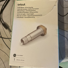 CRICUT MAKER Knife Blade + Drive Housing for Leather, Balsa 2003918, 2007441 NEW