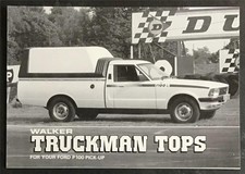 FORD P100 PICK UP Truckman Top by Walker Sales Leaflet OCT 1985
