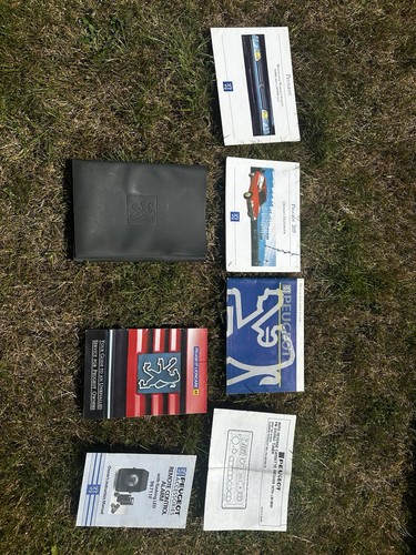 Peugeot 205 booklet with - peugeot,