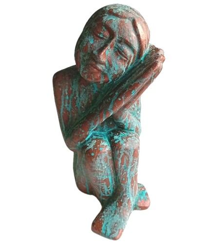 Copper verdigris effect - verdigris,