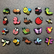 Croc Charm - Bugs & Insects - Wildlife - Garden - CUTE Shoe Charms