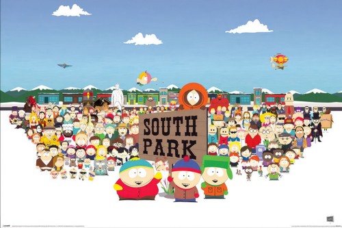 South park show poster - park,