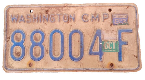 Expired license plate - expired,