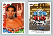 The Great Khali - WWE Slam Attax Mayhem 2010 Topps TCG Card