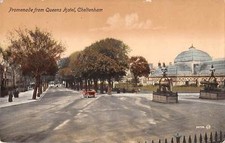 uk14405 promenade from queens hotel cheltenham  uk