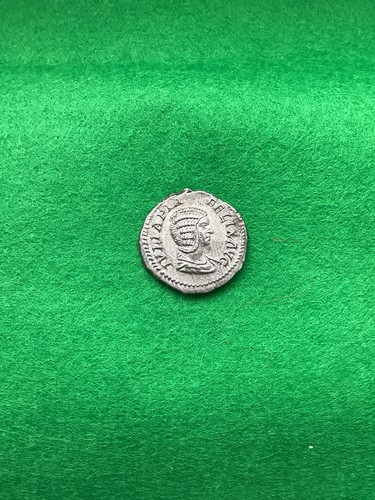 Roman silver denarius - silver, julia