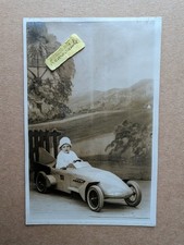 RARE OLD PHOTO TOY RACING