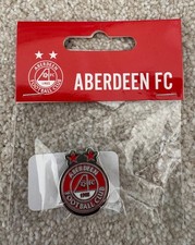 Aberdeen FC Official Merchandise Crest Pin Badge - Butterfly Pin