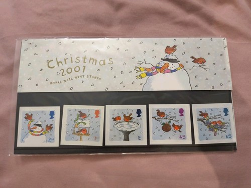 2001 christmas robins - christmas,