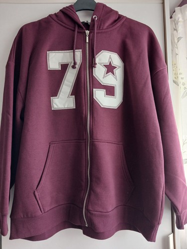 Bnwot ladies burgandy hoody - ladies,