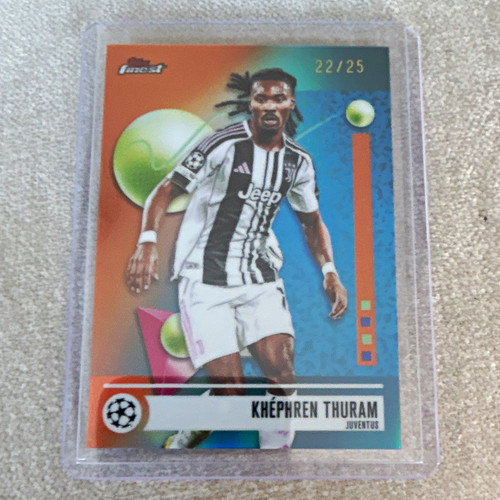 Topps finest khephren thuram - khephren,