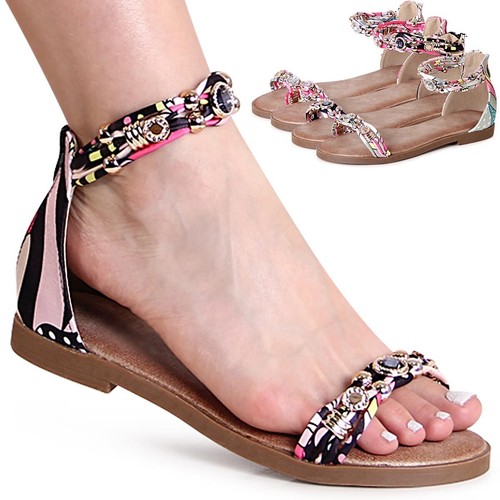 Women strappy sandals glitter - women,