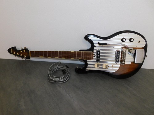 Vintage silvertone teisco 1436 - vintage,