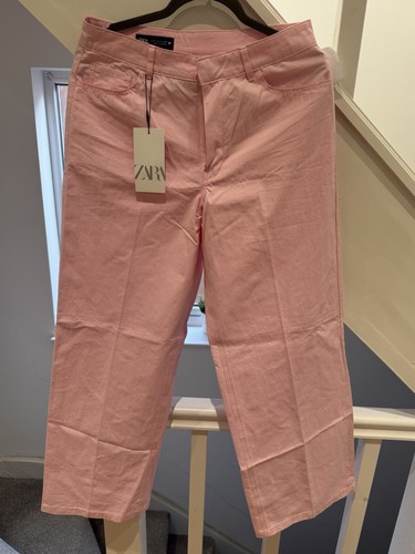 Zara women light pink wide - zara, women’s