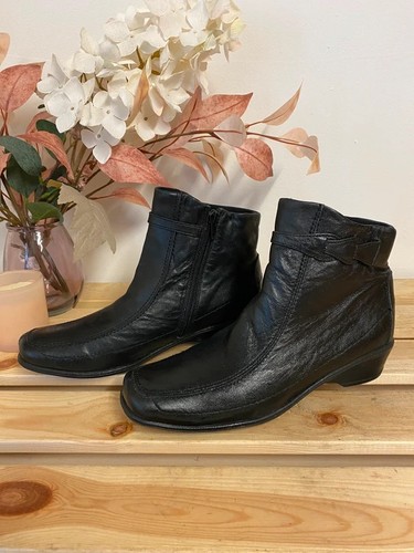 Women lotus black leather - women’s,