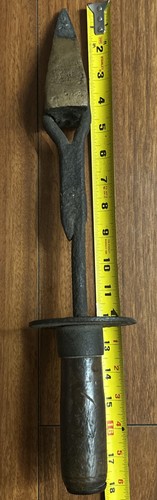 Vintage copper soldering iron - vintage,