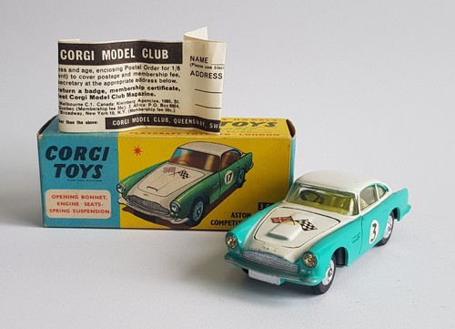Corgi toys 309 - corgi, aston