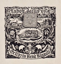 Ex Libris René Rigault