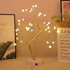 White Easter Bonsai Tree LED