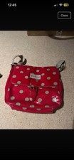 cath kidston red polka dot bag
