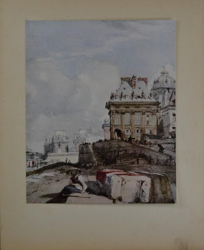 Antique water color art print - antique,