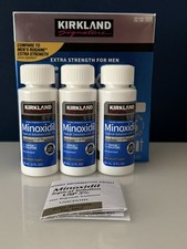 3 Month Supply - Kirkland Signature Hair  Minoxidil 5%  Men's (No Pipette)
