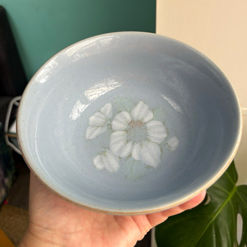 Vintage denby stoneware blue - stoneware,