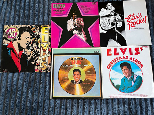 Elvis presley 12 vinyl - ,