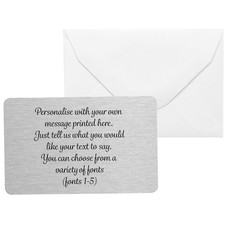 Personalised Metal Wallet