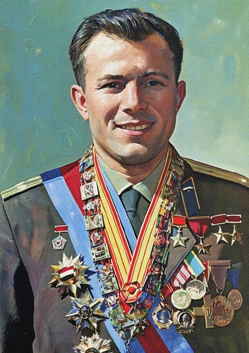 Yuri gagarin unique - gagarin,