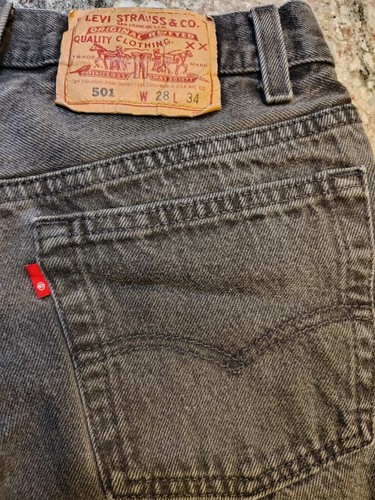 Vintage levis 501 jeans mens - vintage,