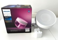 Philips Hue Iris White and Colour Ambiance LED Smart Table Lamp - White