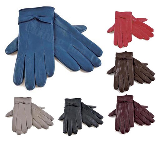 Ladies soft coloured - soft, leather