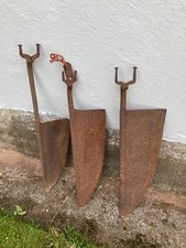 3 Vintage hay/silage cutters, need handles, the largest one by WA Tyzack & Co