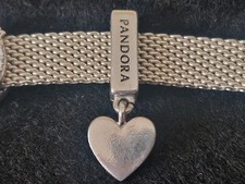 Pandora Reflexions  Pandora Dangle Heart 925 Silver Charm .