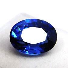 8-10 Ct Oval Cut Flawless Blue