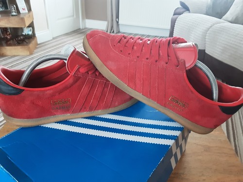 Mens adidas gazelle - og, red