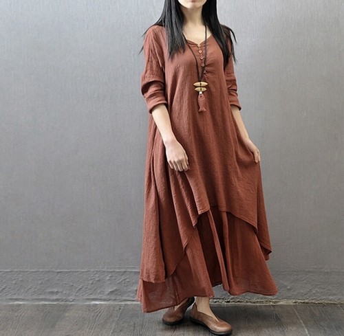 Women casual cotton linen - casual,