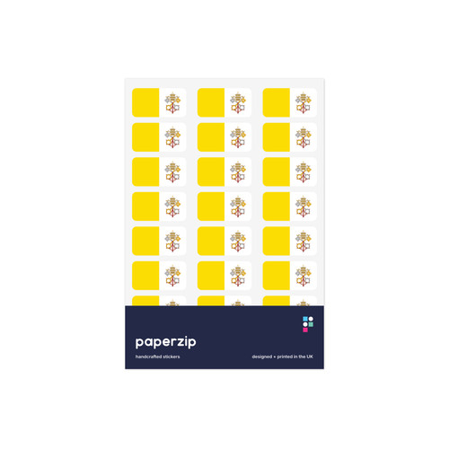 Vatican city flag 48 - vatican,