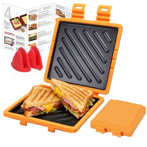Microwave toastie sandwich - microwave,
