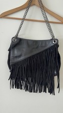 Clarks Fringed Suede Bag