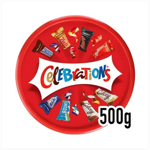 Celebrations 500g milk - celebrations,