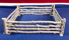 VINTAGE ANTIQUE MARX TOYS FARM FENCING MADE IN U.S.A. GOOD CONDITION