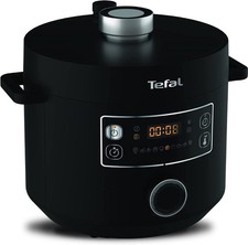 Tefal CY754840 Electric Pressure Cooker Turbo Cuisine 1000w 4.8L Black