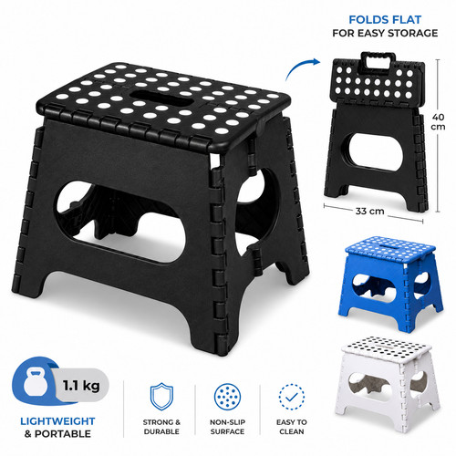 Heavy duty folding step stool - heavy,