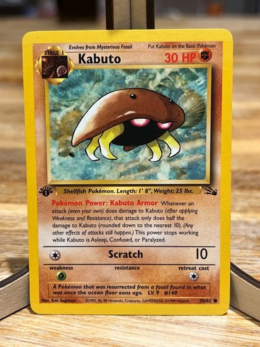 Nintendo pokémon tcg kabuto - nintendo,
